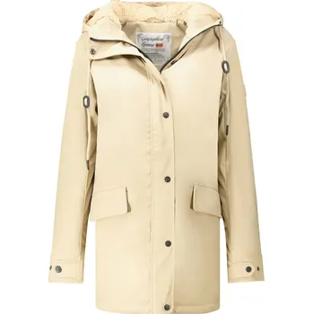 Dámská móda Bunda Geographical Norway Beige 7677010 XXL