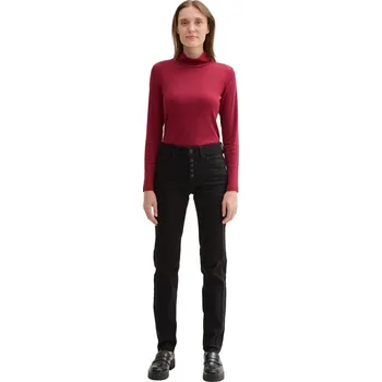 Dámské oblečení Džíny Tom Tailor Schwarz 4694743 W28/L30