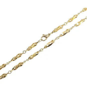 Náhrdelník Zlatý náhrdelník - vrtulky, 48 cm, 10,70 g, Au 585