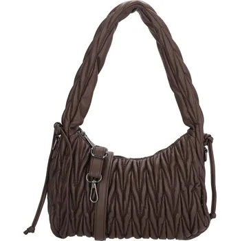 Dámska kabelka přes rameno Charm London West End - tmavě hnědá - 23x25 cm