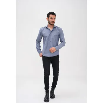 Pánská košile Košile Basics & More Dunkelblau 6327094 XXL