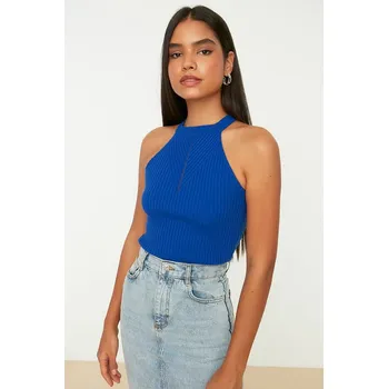 Dámské tričko trendyol Blau 6728699 M