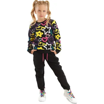 Dívčí mikina Denokids Schwarz 5521637 122