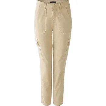 Dámské kalhoty Oui Beige 4005630 40