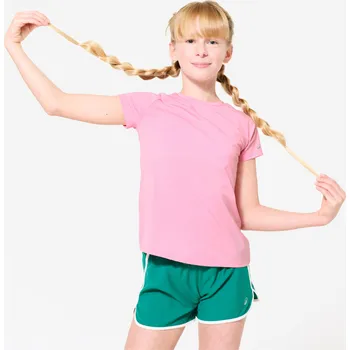 DECATHLON Dětské tričko 7 LET RŮŽOVÁ