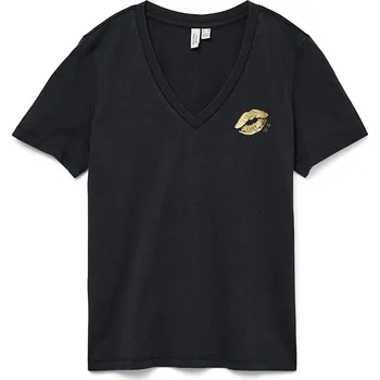 Dámská móda Tričko Vero Moda Schwarz 8747134 M