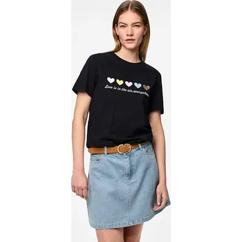 Tričko Pieces Schwarz 1265934 S