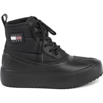 Dámské kozačky Boty Tommy Hilfiger Shoes Schwarz 5225683 37