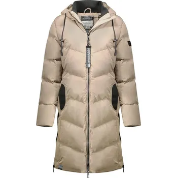 Dámská móda Bunda Geographical Norway Beige 9950628 3XL