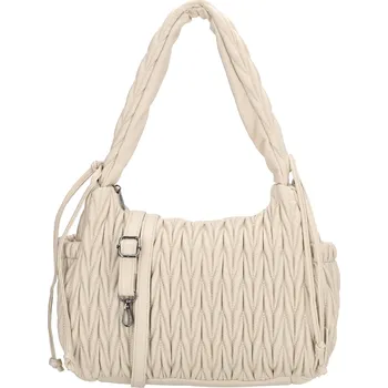 Dámská kabelka přes rameno Charm London West End - béžová - 24x30 cm
