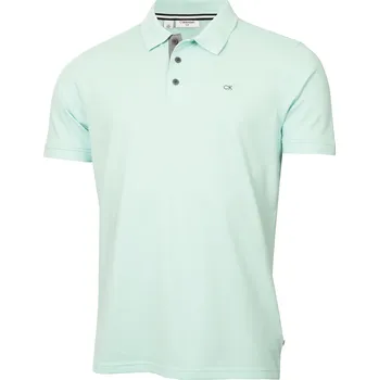 Pánské tričko Tričko Calvin Klein Golf Aqua 1217387 2X Large