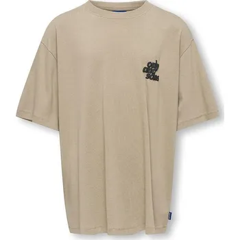 Chlapecké tričko Tričko Only&Sons Beige 9728482 146