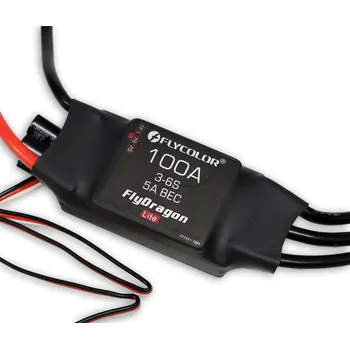 RC vybavení FlyDragon Lite 100A 3-6S 5V/6V/7.4V, 5A