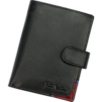 Pánská kožená peněženka Pierre Cardin Sabien - černo-červená
