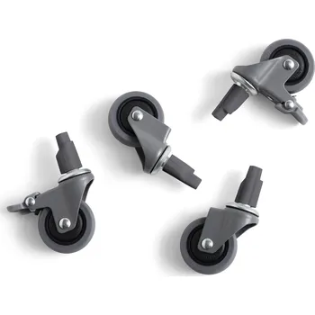 Úložný box Hay, Kolečka pro úložný koš Hay Colour Crate L 4 ks - Formadore