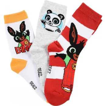 SADA 3 KS chlapecké PONOŽKY BING, vel. 19-30 Velikost: 19