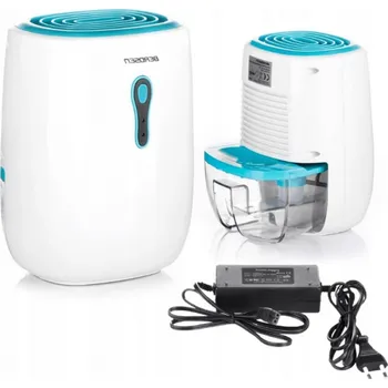 Odvlhčovač vzduchu DryMini Tichý a energeticky úsporný odvlhčovač 300 ml/den pro místnosti do 25 m², bílý