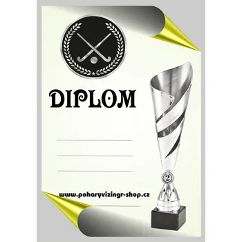 VIZINGR Pozemní hokej diplom A4 č.5