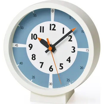 Budík Lemnos, Stolní hodiny Fun Pun Color nebově modré - Formadore