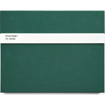 Diář Copenhagen Design, Skicák s tužkou Pantone jednobarevný 100 g/m² L 160 stran tmavě zelený - Formadore