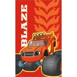 Carbotex • Dětský ručník Plamínek a čtyřkoláci - motiv Ohnivá stopa - 100% bavlna - 30 x 50 cm