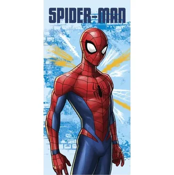 Carbotex • Bavlněná plážová osuška Spider-man - 100% bavlna - 70 x 140 cm