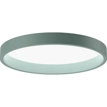 Louis Poulsen, Stropní svítidlo Circle Semi Recessed LED 3000K 45,6 cm tlumená zelená - Formadore