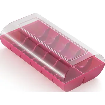 Dóza na potraviny Silikomart, Dóza na makronky nebo sušenky Macado 12 fuchsie - Formadore