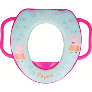 WC sedátko Stor • Měkký adaptér na WC pro děti Prasátko Peppa