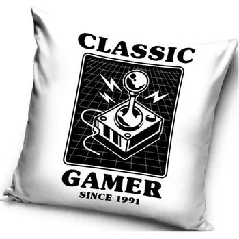 Dekorativní polštářek Carbotex • Polštář Classic Gamer - 40 x 40 cm