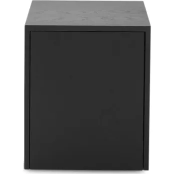 Konferenční stolek New Works, Odkládací stolek Mass se zásuvkou, černý dub - Formadore