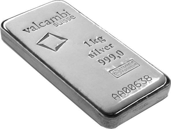 Valcambi 1000 g stříbrný investiční slitek | 999 Ag