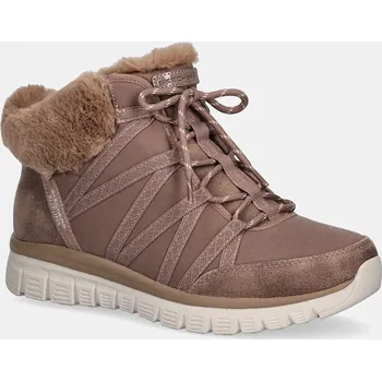 Dámská zimní obuv Sněhule Skechers GRACEFUL - COZY STROLLS 168100.D hnědá 84X, EUR 37