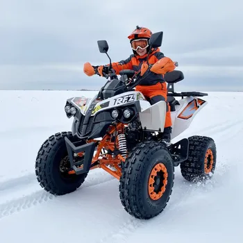 čtyřkolka Leramotors Dětská benzínová čtyřkolka Leramotors by APOLLO AVENGER 125ccm Automat 4T - oranžová