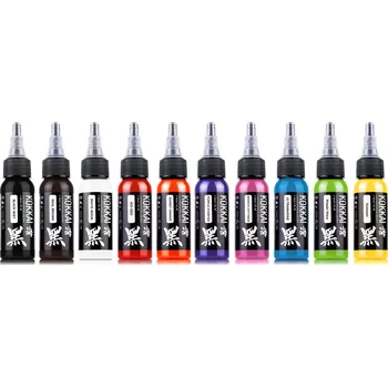 Tetovací barva Kokkai Sumi Ink ▶ Kokkai - Sumi Ink - Origin Colors Set 10x7 ml