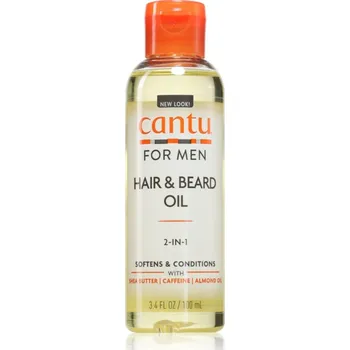Péče o vousy CANTU Men Hair & Beard Oil vyživující olej na vlasy a vousy pro muže 100 ml