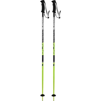 Sjezdová hůlka Lyžařské hole BLIZZARD Allmountain ski poles, neon yellow - 135 cm