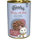 Beatrix Adult Cat konzerva s hovězím 415 g