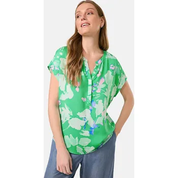 Dámské tričko Gerry Weber Grün/ Creme/ Rosa 172765 40