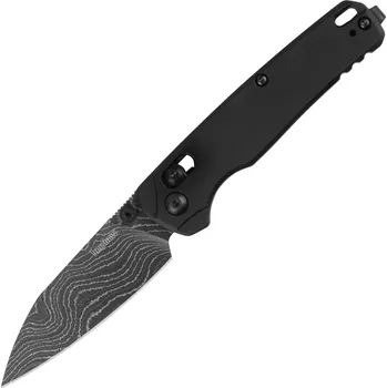 kapesní nůž Kershaw Bel Air Sheepsfoot Black Damascus Black Aluminum