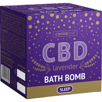 CBD Cannaline Cannaline, Pěnová Bomba CBD Sleep s Levandulí