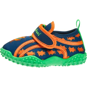 Chlapecké pantofle Playshoes Blau/ Orange 4158373 30
