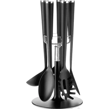 Vařečka Sada 5 kuchyňských pomocníků GUZZINI Set Of 5 Kitchen Tool, black