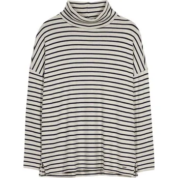 Dámské tričko Herrlicher Weiß/ Schwarz 7379110 M