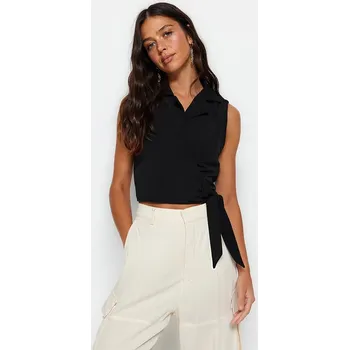 Dámské tričko trendyol Schwarz 9096715 40