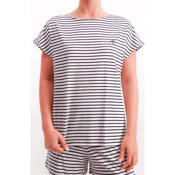 Dámské pyžamo Joop! Bodywear Weiß/ Schwarz 3152688 42