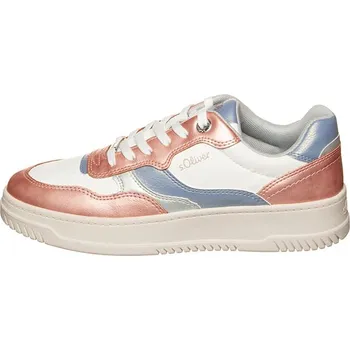 Dámská obuv Tenisky s.Oliver Weiß/ Lila/ Roségold 695202 37