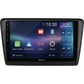 Elektronika Autorádio Pioneer SPH-PF97BT pro Škoda Rapid, matný rámeček