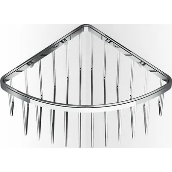 Sprchový držák Decor Walther, Rohová sprchová polička Basic hluboká chromová - Formadore