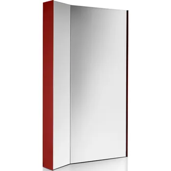 Zrcadlo Please Wait To Be Seated, Zrcadlo nástěnné Mimesis, červené - Formadore